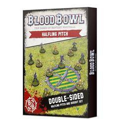 Boisko Blood Bowl Halfing Team Pitch & Dugouts