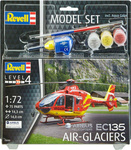 Revell 64986 Śmigłowiec EC 135 Air Glaciers Model Set