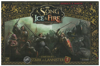 A Song of Ice And Fire Tabletop Miniatures Game Stark vs Lannister Starter Set - zestaw startowy
