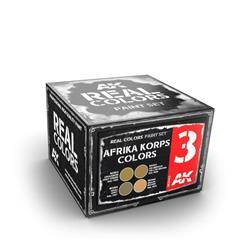 AK Real Colors Paint Set - Afrika Korps Colors