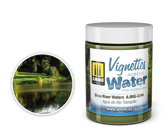 AMMO MIG 2244 Vignettes acrylic water Slow river waters