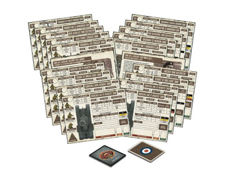 Achtung Panzer! British Tank Force Cards - karty jednostek Brytyjskich