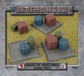 Battlefield In A Box BB586 Galactic Warzones - Storage Crates