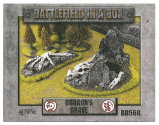 Battlefield in a Box BB568 Dragon's Grave - Cmentarzysko Smoków