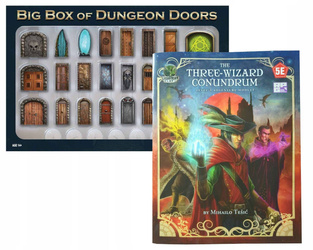 Big Box of Dungeon Doors + Three-Wizard Conundrum