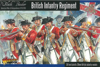 Black Powder British Infantry Regiment