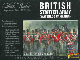 Black Powder British Starter Army Waterloo Campaign 1815