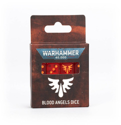 Blood Angels Dice - kości [PRZEDSPRZEDAŻ 19.10.2024]