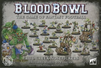 Blood Bowl Crud Creek Nosepickers / Snotling Team