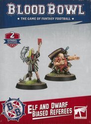 Blood Bowl Elf and Dwarf Based Referees