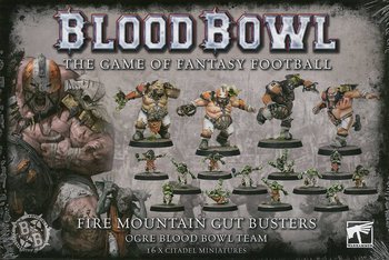 Blood Bowl FireMountain Gut Busters / Ogre Team