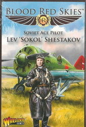 Blood Red Skies Soviet Ace Pilot Polikarpov I-16 Lev 'Sokol' Shestakov