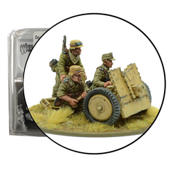 Bolt Action German Afrika Korps 7.5cm LeIG 18 Light Artillery