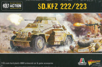 Bolt Action German Sd.Kfz 222/223 armoured car