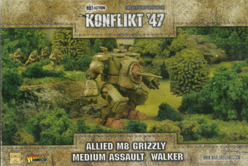 Bolt Action Konflikt'47 Allied M8 Grizzly Medium Assault Walker