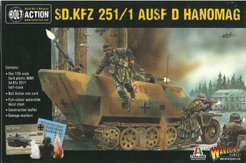 Bolt Action Sd.Kfz 251/1 ausf D Hanomag