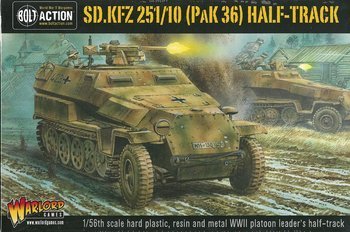 Bolt Action Sd.Kfz 251/10 (PaK 36) Half-track