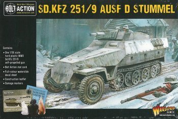 Bolt Action Sd.Kfz 251/9 ausf D Stummel Half-track