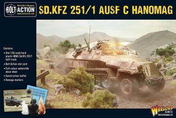 Bolt Action Sd.Kfz 251 ausf C Hanomag
