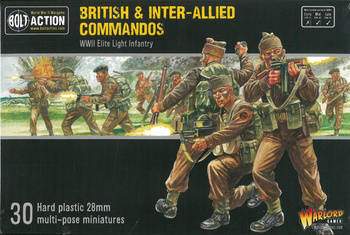 Bolt Action WWII British&Inter-Allied Commandos