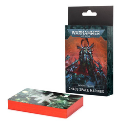 Chaos Space Marines Datasheet Cards