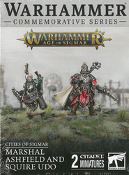 Cities of Sigmar Marshal Ashfield And Squire Udo / Warhammer+ 2024 Commemorative Series