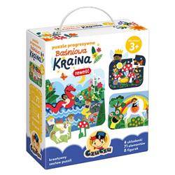 CzuCzu - Puzzle Progresywne Baśniowa Kraina / 3+