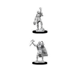 D&D Female Human Barbarian - Nolzur's Miniature