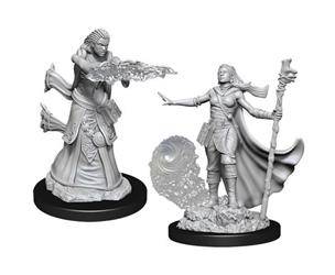 D&D Female Human Wizard - Nolzur's Miniature