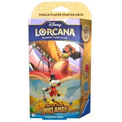 Disney Lorcana Into the Inklands Starter Deck Ruby / Sapphire