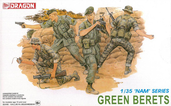 Dragon 3309 Green Berets  zestaw plastikowy do sklejenia i pomalowania