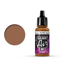 Farba Vallejo Game Air 72757  Bright Bronze