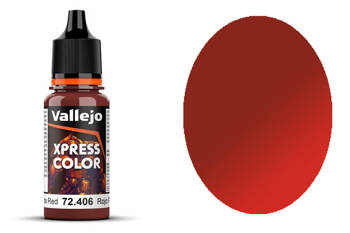 Farba Vallejo Xpress Color 72406 Plasma Red 18 ml (2023)