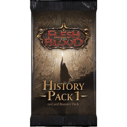 Flesh and Blood TCG History Pack 1 booster