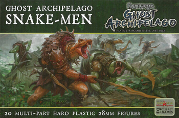 Frostgrave Ghost Archipelago Snake-Men - modele ludzi-węży 28mm