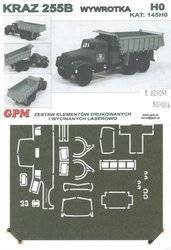 GPM 145H0 Kraz 255B wywrotka skala 1:87(H0)