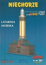 GPM 901 Niechorze - Latarnia morska - model kartonowy