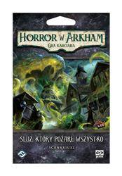 Gra karciana Horror w Arkham LCG Śluz który pożarł wszystko