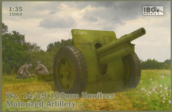 IBG 35060 Wz. 14/19 100mm Howitzer Moto. Artillery