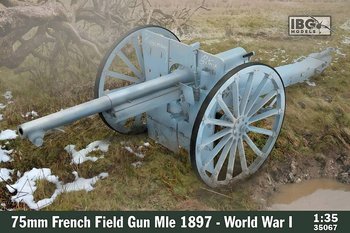 IBG 35067 75mm French Field Gun Mle 1897