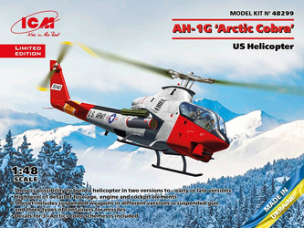 ICM 48299 AH-1G 'Arctic Cobra' model plastikowy do sklejenia i pomalowania