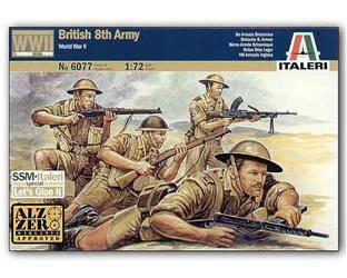 Italeri 6077 WWII British 8th Army