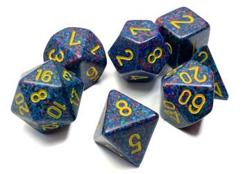 Kości zestaw RPG Chessex 25366 Speckled Twilight