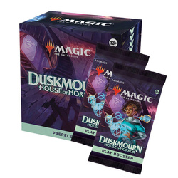 Magic The Gathering Karnet Prerelease Duskmourn The House of Horror + 2x Play Booster