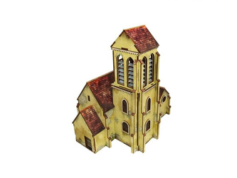 Micro Art H00132 WW2 Normandy Church (28 mm) - kościół