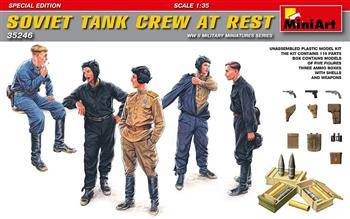 Mini Art 35246 Soviet tank crew at rest Sp. Ed.