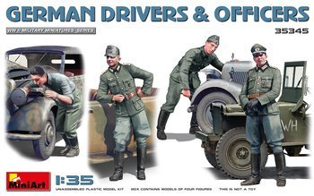 Mini Art 35345 German drivers & officers