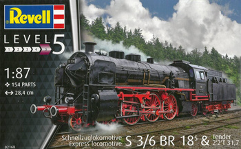 Model do sklejenia Revell Express locomotive BR 02 - Tender 2'2'T30