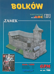Model kartonowy GPM-0988 Zamek Bolków