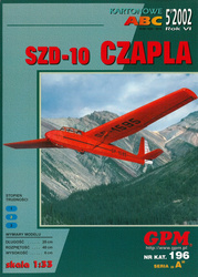Model kartonowy GPM 196 SZD-10 Czapla